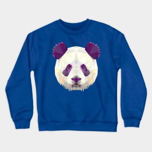 Panda Head Crewneck Sweatshirt